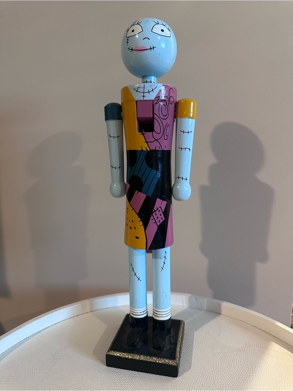 Walt Disney Nightmare Before Christmas "sally" Nutcracker & Statue 13 inches